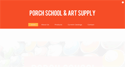 Desktop Screenshot of porchschoolsupply.com